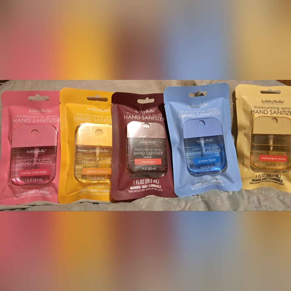 5 Ashley Belle  Moisturizing spray sanitizer NEW